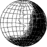 A terrestrial sphere.