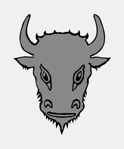 Bison Head Caboshed