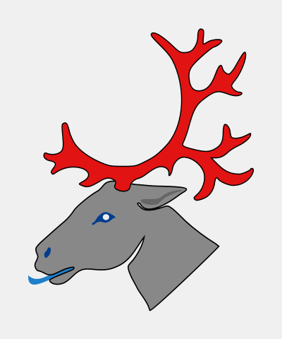 Reindeer Head