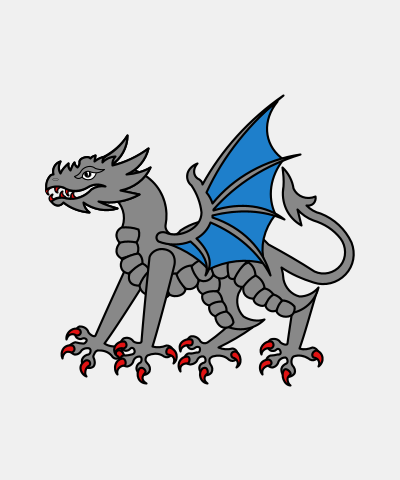 Dragon Statant