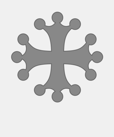 Cross Of Toulouse Filled