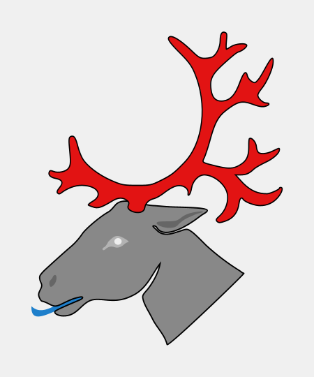 Reindeer Head
