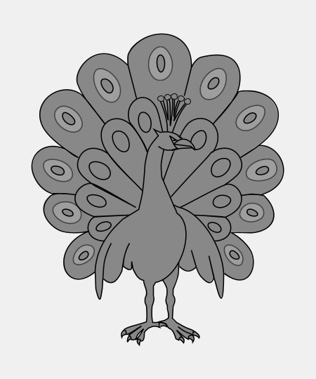 Peacock Affronty