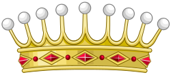 Coronet Of A Count Of Portugal