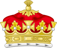 Coronet Of A Grandchild Of The Sovereign