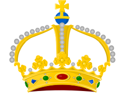 Crown Of A Prince Grandchild Of The Netherlands
