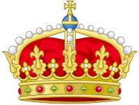Crown Of The Spanish Heir Apparent As Prince Of Gir