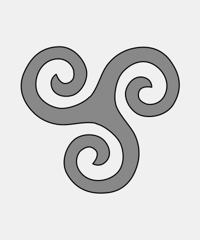 Triskelion Of Spirals