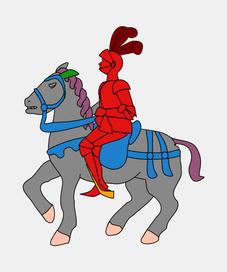 Knight Mounted
