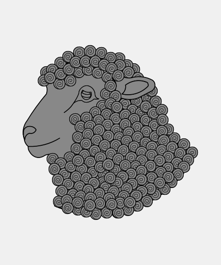 Sheep Head Couped