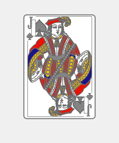Playing Card Jack Of Spades