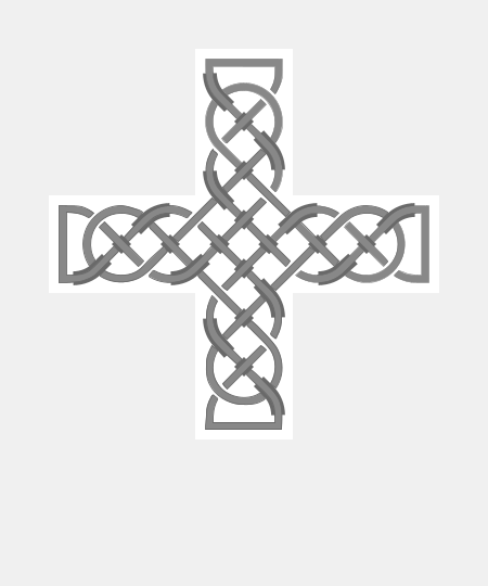 Knotwork Cross