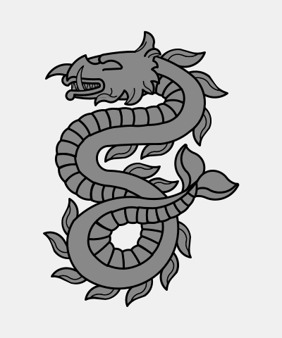 Sea Serpent Erect