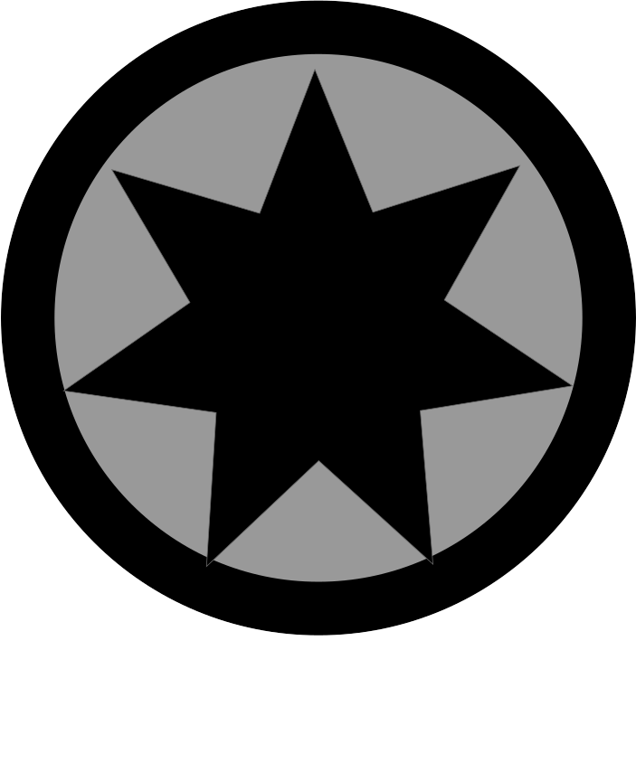 Georgian Air Force Roundel - Low Visibility