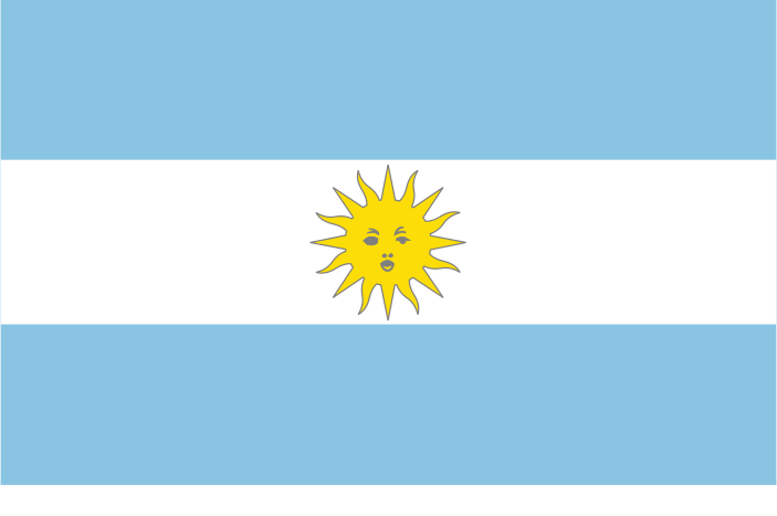 National Flag of Argentina