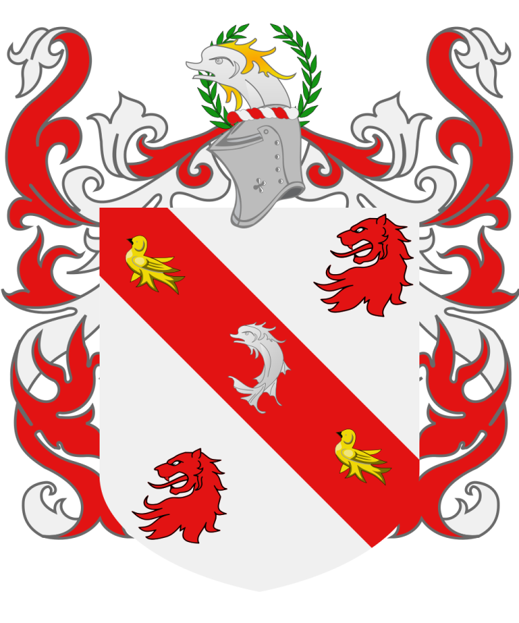 Coat Of Arms Of Benjamin Franklin DrawShield