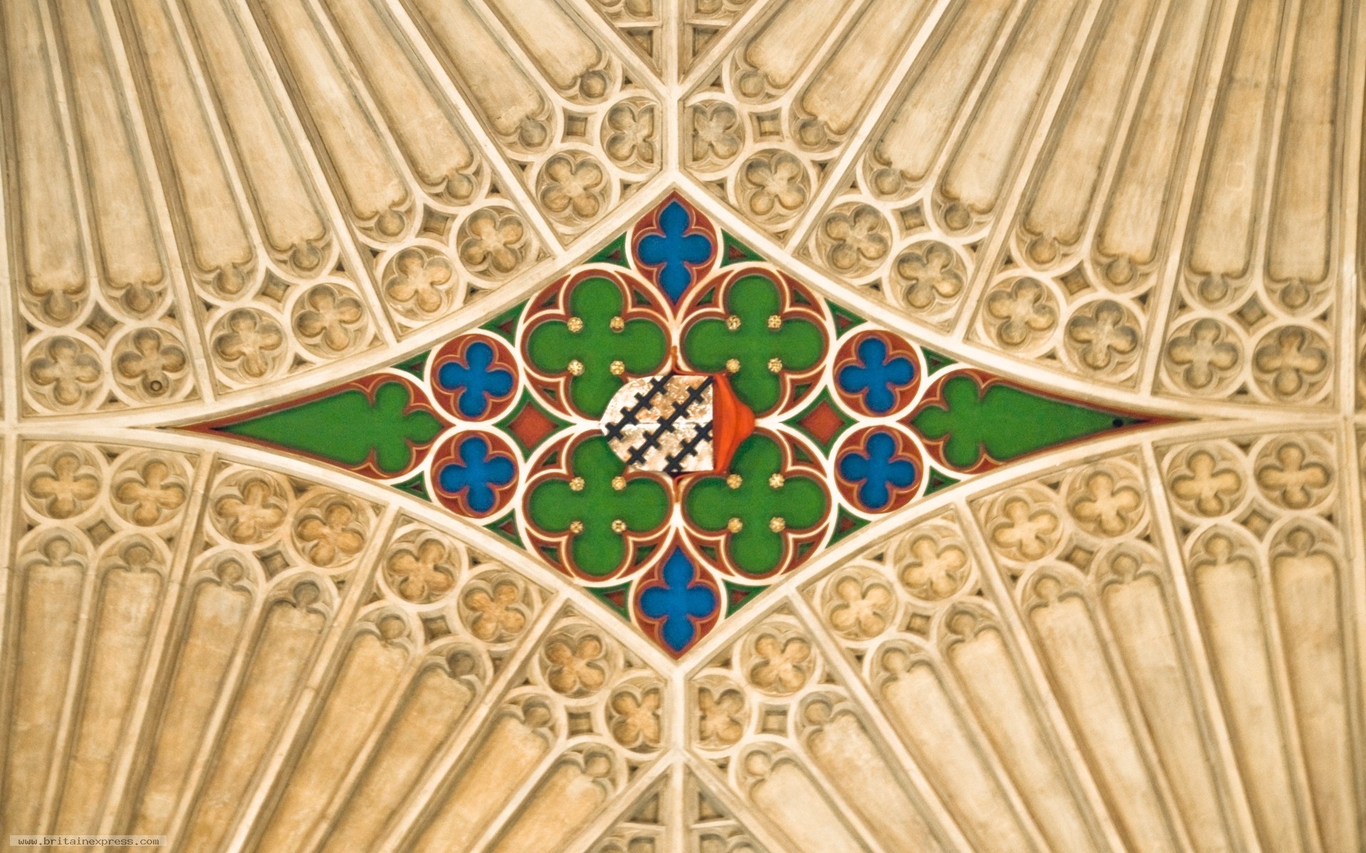 Bath Abbey - ceiling