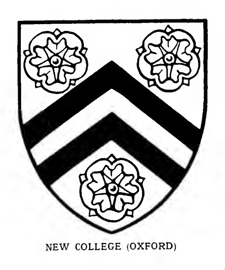 NEW COLLEGE (Oxford).