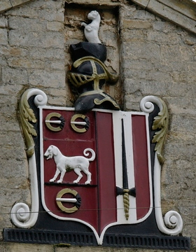 Wall mounted coat of arms